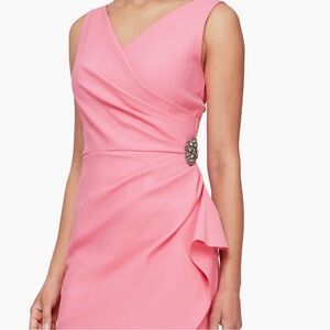 Alex Evenings Danielle Beaded Contour Dress